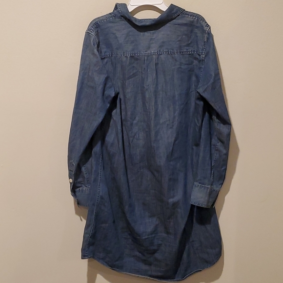 ❤J CREW CHAMBRAY SHIRT DRESS, SMALL - Picture 8 of 8